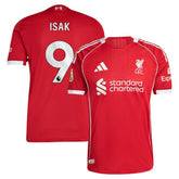 Alexander Isak Liverpool 2025/26 Home Player Jersey Discount - Red