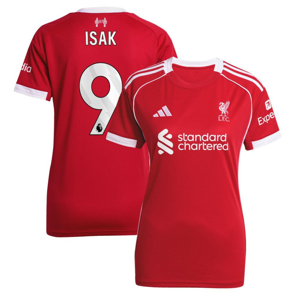 Alexander Isak Liverpool Women's 2025/26 Home Replica Player Jersey - Red discount