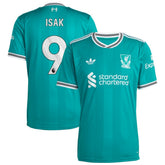 Alexander Isak Liverpool 2025/26 Third Replica Player Jersey Discount - Green