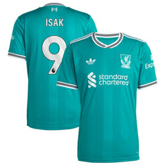 Alexander Isak Liverpool 2025/26 Third Replica Player Jersey - Green cheap