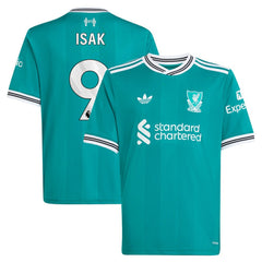 Alexander Isak Liverpool Youth 2025/26 Third Replica Player Jersey - Green cheap