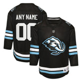 Utah Mammoth Youth Home Replica Custom Jersey - Black Jerseys