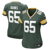 Aaron Banks Green Bay Packers Women's Team Game Jersey - Green sale