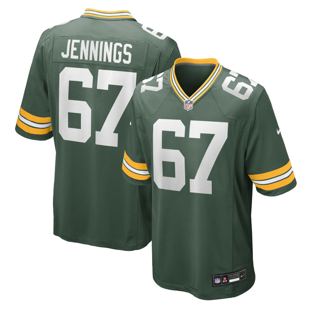 Donovan Jennings Green Bay Packers Team Game Jersey - Green discount