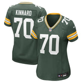 Darian Kinnard Green Bay Packers Women's Team Game Jersey - Green online