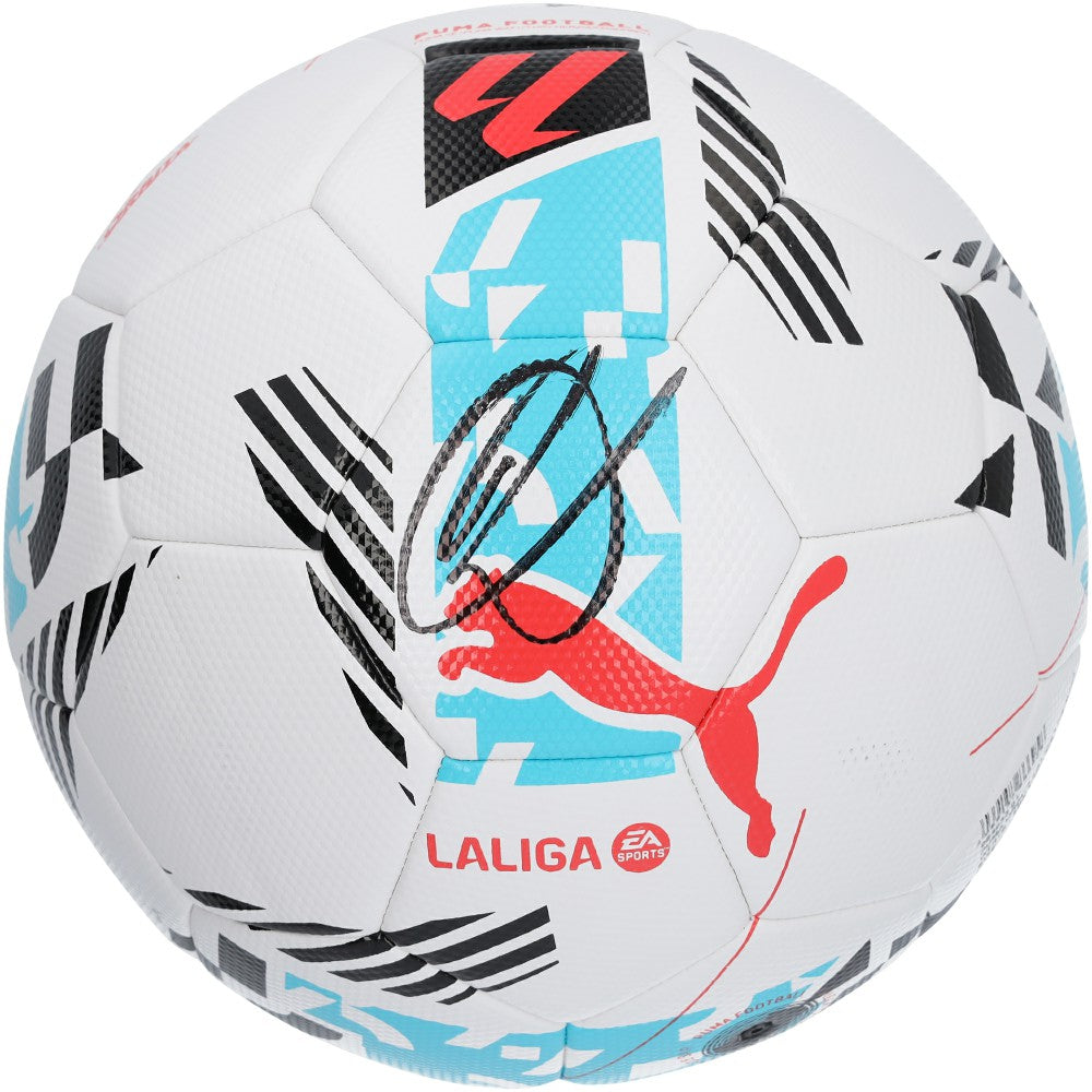 Raphinha Barcelona Autographed 2024-25 La Liga Soccer Ball