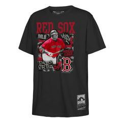 David Ortiz Boston Red Sox Youth Cooperstown Star Moment T-Shirt Black