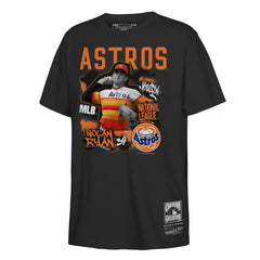 Nolan Ryan Houston Astros Youth Cooperstown Star Moment T-Shirt Black