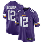 Max Brosmer Minnesota Vikings Team Game Jersey - Purple for sale