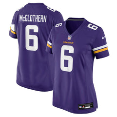 Dwight McGlothern Minnesota Vikings Women's Team Game Jersey - Purple sale