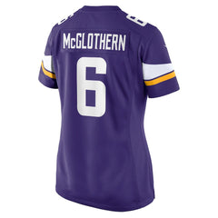 Dwight McGlothern Minnesota Vikings Women's Team Game Jersey - Purple sale