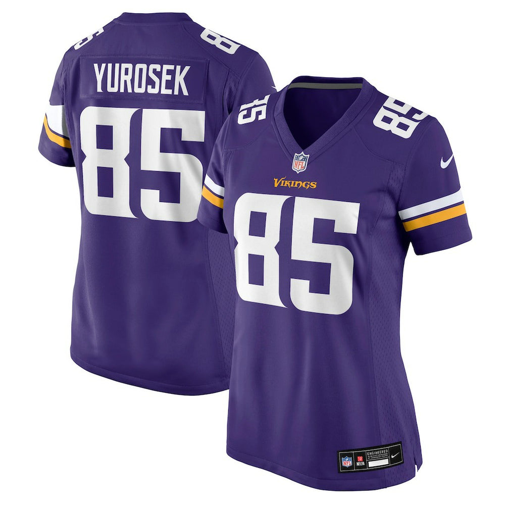 Ben Yurosek Minnesota Vikings Women's Team Game Jersey - Purple for sale