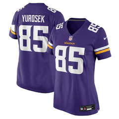 Ben Yurosek Minnesota Vikings Women's Team Game Jersey - Purple for sale