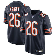 Nahshon Wright Chicago Bears Team Game Jersey - Navy outlet