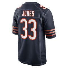 Jaylon Jones Chicago Bears Team Game Jersey - Navy sale