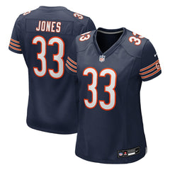 Jaylon Jones Chicago Bears Women's Team Game Jersey - Navy sale