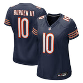 Luther Burden III Chicago Bears Women's Team Game Jersey - Navy for sale