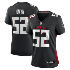 Jovaughn Gwyn Atlanta Falcons Women's Team Game Jersey - Black outlet