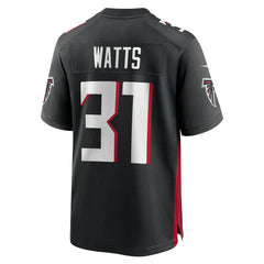 Xavier Watts Atlanta Falcons Team Game Jersey - Black cheap