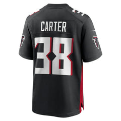 Nathan Carter Atlanta Falcons Team Game Jersey - Black discount