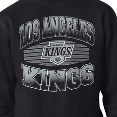 Los Angeles Kings Starter Team Grit Graphic Fleece Pullover Sweatshirt - Black Sweatshirts