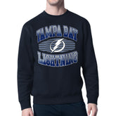 Tampa Bay Lightning Starter Team Grit Graphic Fleece Pullover Sweatshirt - Navy Sweatshirts