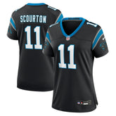Nic Scourton Carolina Panthers Women's Team Game Jersey - Black on sale