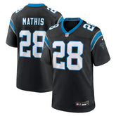 Damarri Mathis Carolina Panthers Team Game Jersey - Black on sale