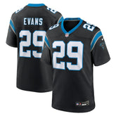 Akayleb Evans Carolina Panthers Team Game Jersey - Black cheap