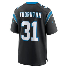 Corey Thornton Carolina Panthers Team Game Jersey - Black online