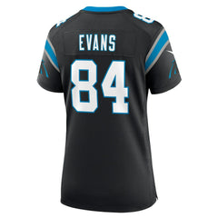 Mitchell Evans Carolina Panthers Women's Team Game Jersey - Black for sale