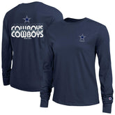 Dallas Cowboys Champion Women's Core Long-Sleeve T-Shirt - Navy for sale