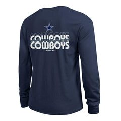 Dallas Cowboys Champion Women's Core Long-Sleeve T-Shirt - Navy for sale