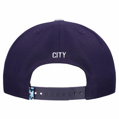 Manchester City Unisex Locale Snapback Hat Discount - Purple