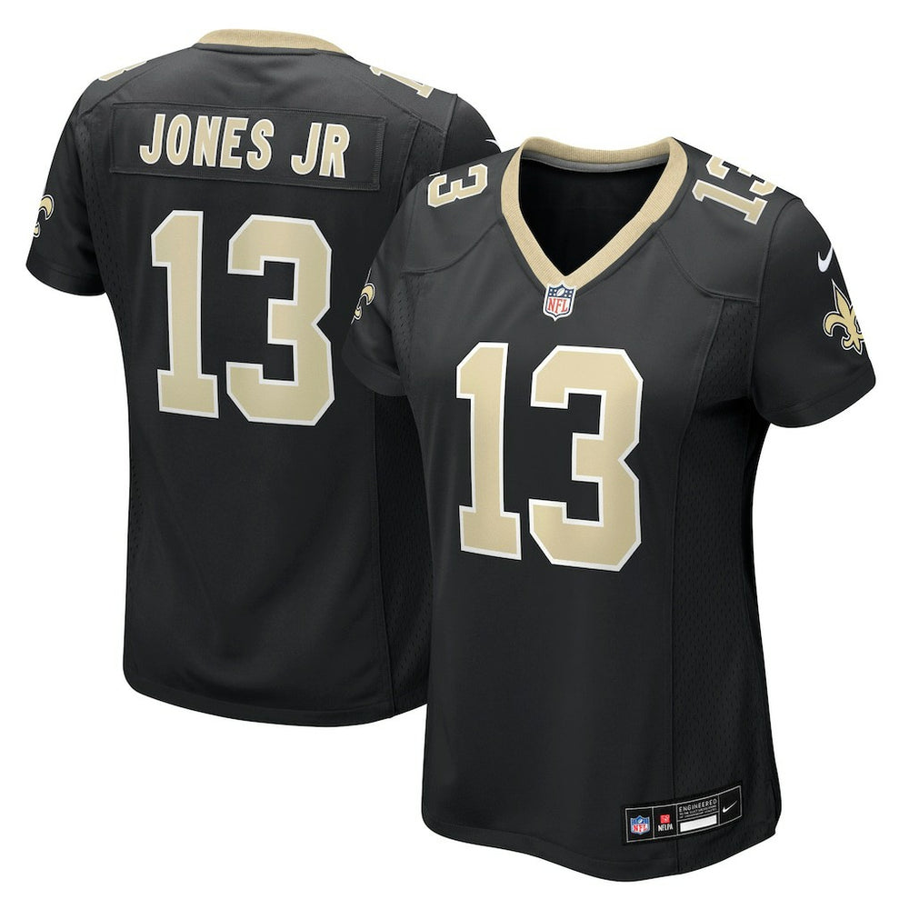 Velus Jones Jr. New Orleans Saints Women's Team Game Jersey - Black cheap