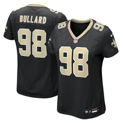 Jonathan Bullard New Orleans Saints Women's Team Game Jersey - Black for sale