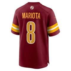 Marcus Mariota Washington Commanders Team Game Jersey - Burgundy on sale