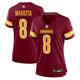 Marcus Mariota Washington Commanders Women's Team Game Jersey - Burgundy for sale