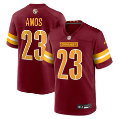 Trey Amos Washington Commanders Team Game Jersey - Burgundy for sale
