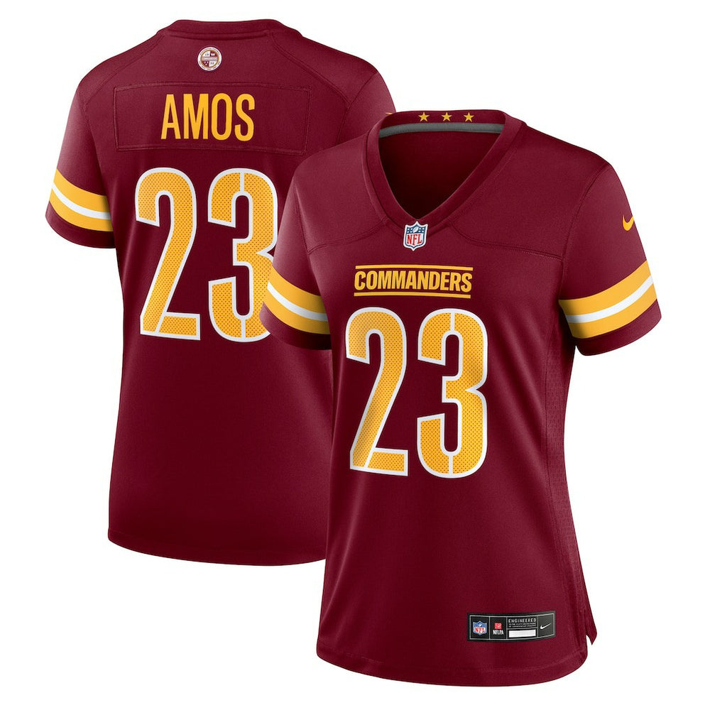 Trey Amos Washington Commanders Women's Team Game Jersey - Burgundy discount