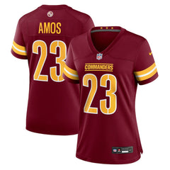 Trey Amos Washington Commanders Women's Team Game Jersey - Burgundy discount