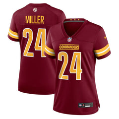 Von Miller Washington Commanders Women's Team Game Jersey - Burgundy discount