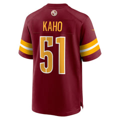 Ale Kaho Washington Commanders Team Game Jersey - Burgundy sale