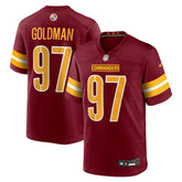 Eddie Goldman Washington Commanders Team Game Jersey - Burgundy cheap