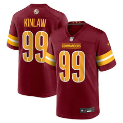 Javon Kinlaw Washington Commanders Team Game Jersey - Burgundy online