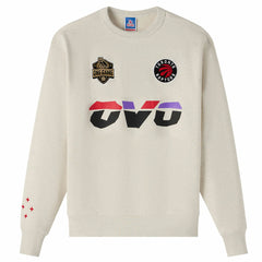 Toronto Raptors OVO x NBA Fleece Sweatshirt - Natural sale