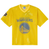 Golden State Warriors OVO x NBA Mesh Football Fashion Jersey sale - Gold online