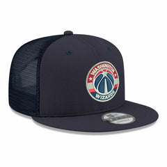 Washington Wizards Core Logo Meshback 9FIFTY Snapback Hat - Navy cheap