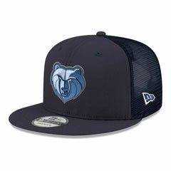 Memphis Grizzlies Core Logo Meshback 9FIFTY Snapback Hat - Navy cheap