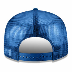 New York Knicks Core Logo Meshback 9FIFTY Snapback Hat - Blue sale